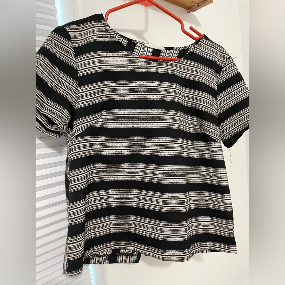 Lush short sleeve blouse